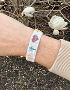 Salvation Micro Bead String Bracelet