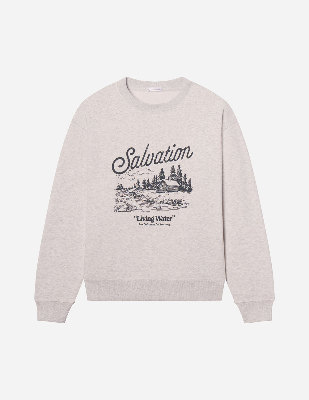Elevated Faith Salvation Unisex Crewneck — comparison shot