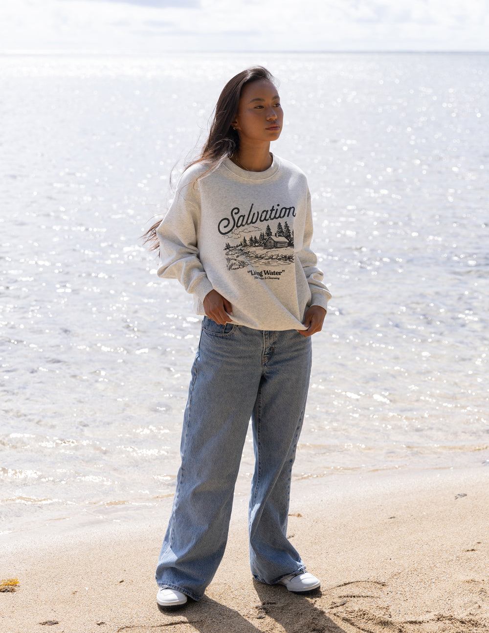 Elevated Faith Salvation Unisex Crewneck — crewneck category context