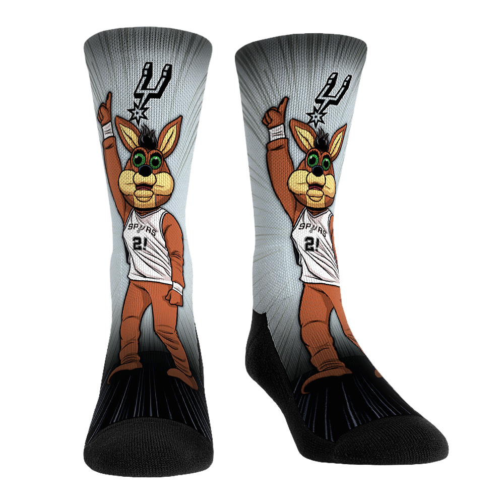 Rock 'Em Socks Rock 'Em Socks San Antonio Spurs - Mascot Pump Up! — main product shot