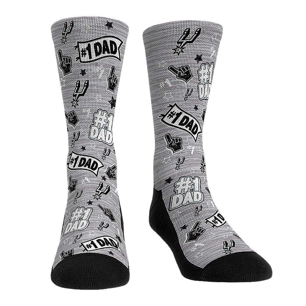 Rock 'Em Socks Rock 'Em Socks San Antonio Spurs - #1 Dad — main product shot