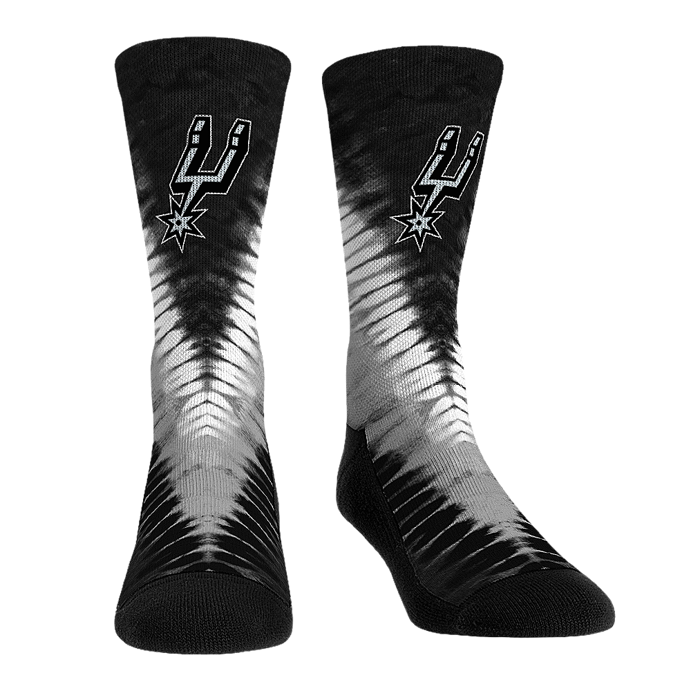 Rock 'Em Socks Rock 'Em Socks San Antonio Spurs - V Shape Tie Dye — main product shot