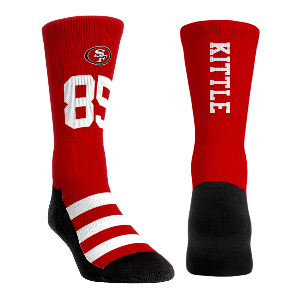 Rock 'Em Socks George Kittle - San Francisco 49ers  - Jersey (Red) — main product shot
