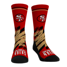 Rock 'Em Socks San Francisco 49ers - Throwback Paint