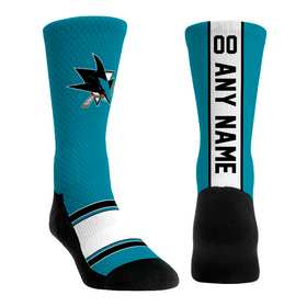 Rock 'Em Socks San Jose Sharks - Custom Jersey