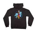 Santa Cruz Grip Dot Pullover Hooded Youth Sweatshirt - Black by Skates USA