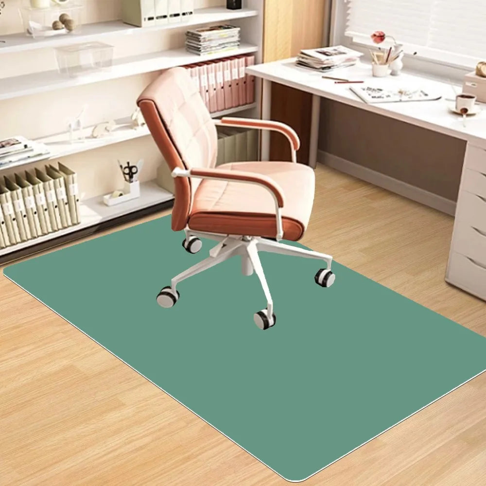 Perfecsy VIKAMA Scandinavian Style Mute Office Carpet Stain-Resistant Rolling Wheelchair Study Home Office Carpet Wear-Resist