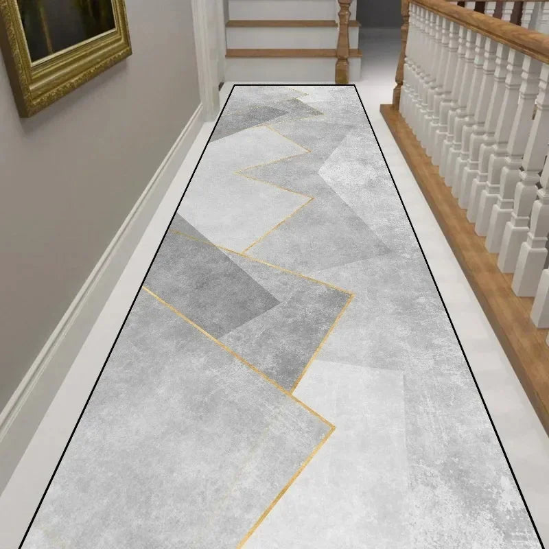 Perfecsy VIKAMA Modern Minimalist Corridor Carpet, Slip-Resistant Floor Covering For Corridors, Living Room Floor Mat, Home D