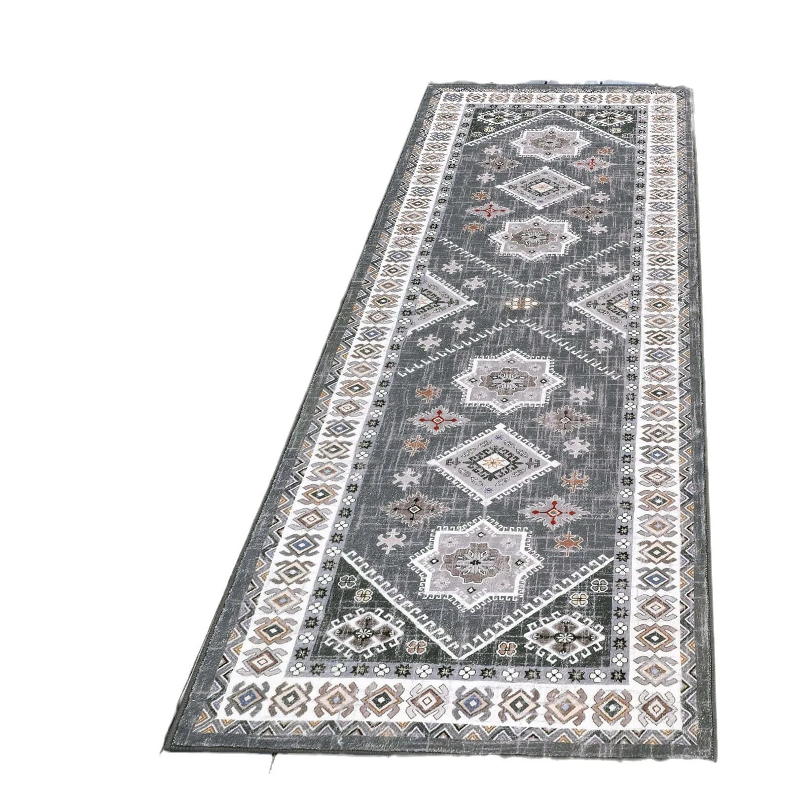 Perfecsy VIKAMA Bohemian Crystal Velvet Carpet Dirt Resistant And Easy To Care Hallway Full Carpeted Balcony Carpeted Home De