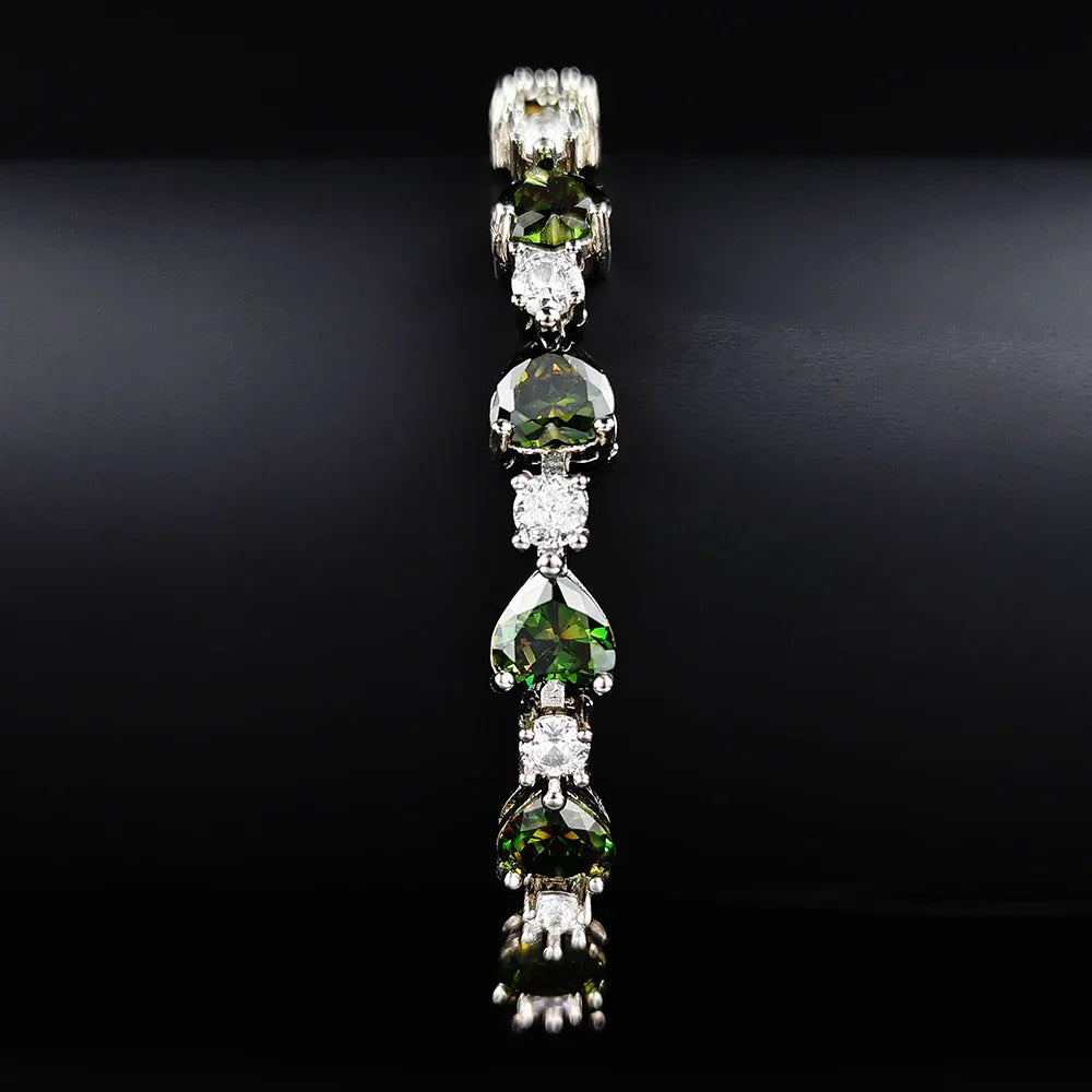 MyClosetAid Heart Bracelet Bangle Bracelet — lifestyle context