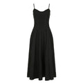 Envy NYC Envy NYC Black Corset Party Dress — lifestyle worn / used context