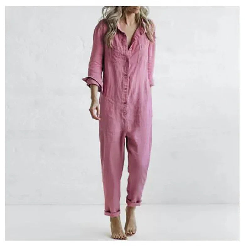 Envy NYC Envy NYC Lili Linen Vintage Jumpsuit — product category context