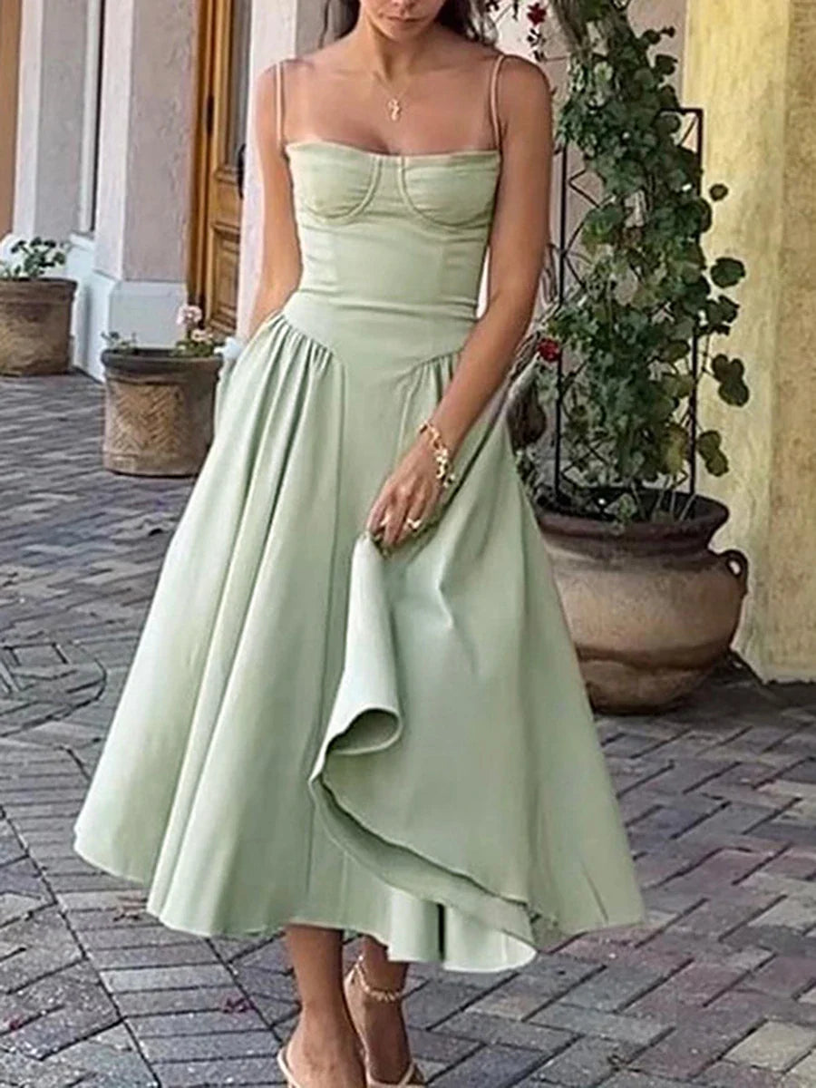 Envy NYC Envy NYC Adelina MIDI Dress — detail shot 8