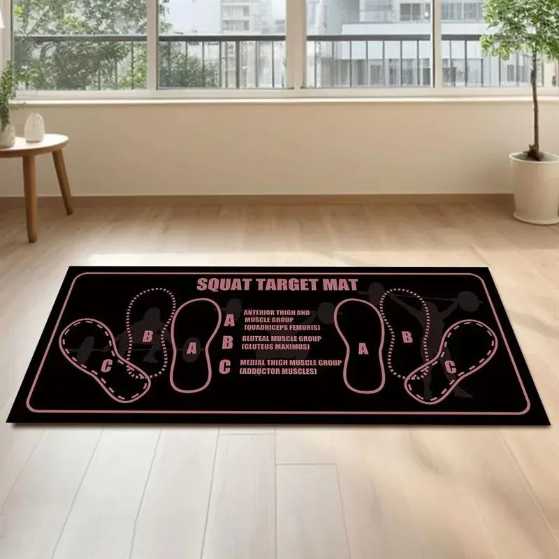 Perfecsy Yoga Door Mat Anti-Slip Noise Reduction Floor Mat Pilates Fitness Mat Home Floor Mat Indoor and Outdoor Carpet Home 