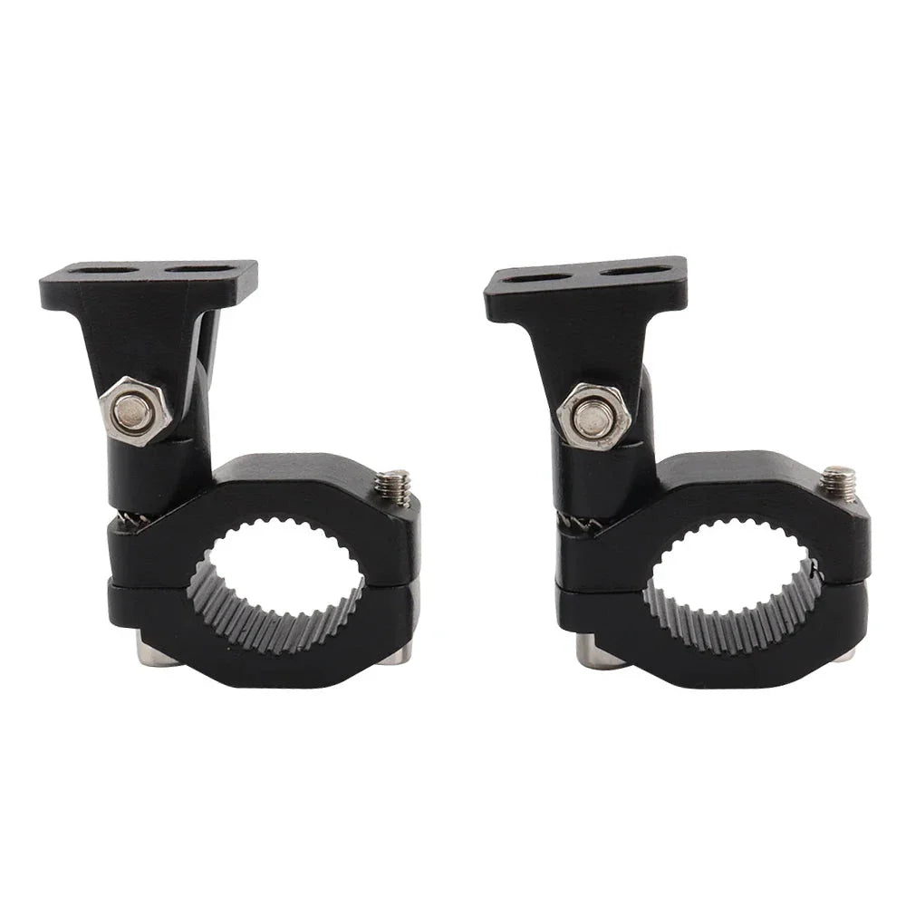 Motorcycle Crash Bars Foglights Mounting Bracket Motorbike Highway Bar Driving Light Mount Crash Bars Spotlight Mount Clamp