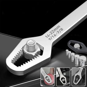 8-22mm Universal Torx Wrench Self-tightening Adjustable Glasses Wrench Board Double-head Torx Spanner Hand Tools for Factory