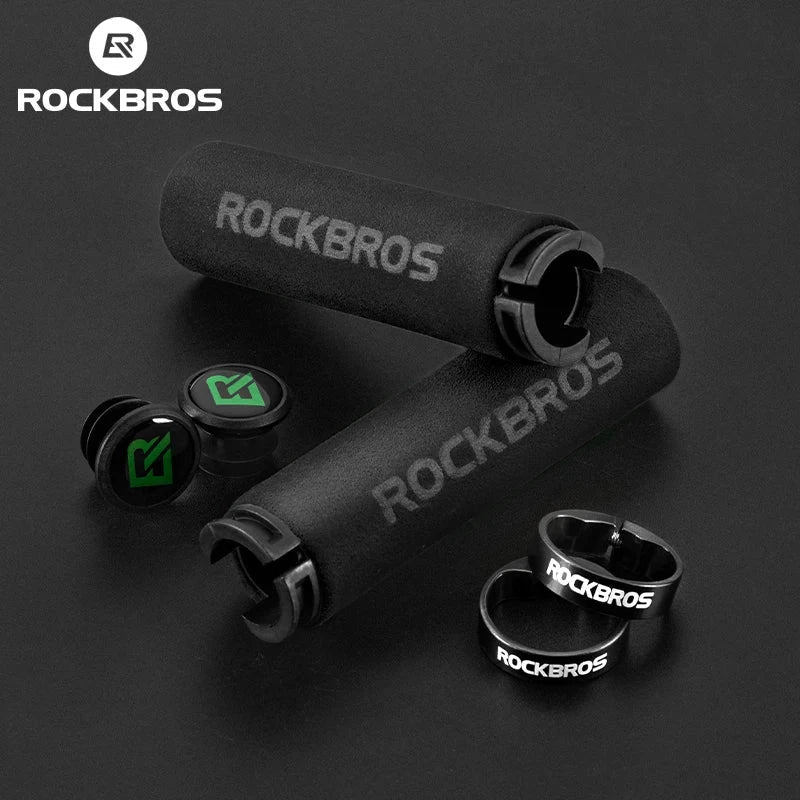 ROCKBROS Cycling Grips: Boost Ride Comfort & Control!