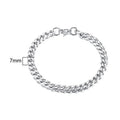 SORI STYLE Chain Bangle Bracelet — size reference