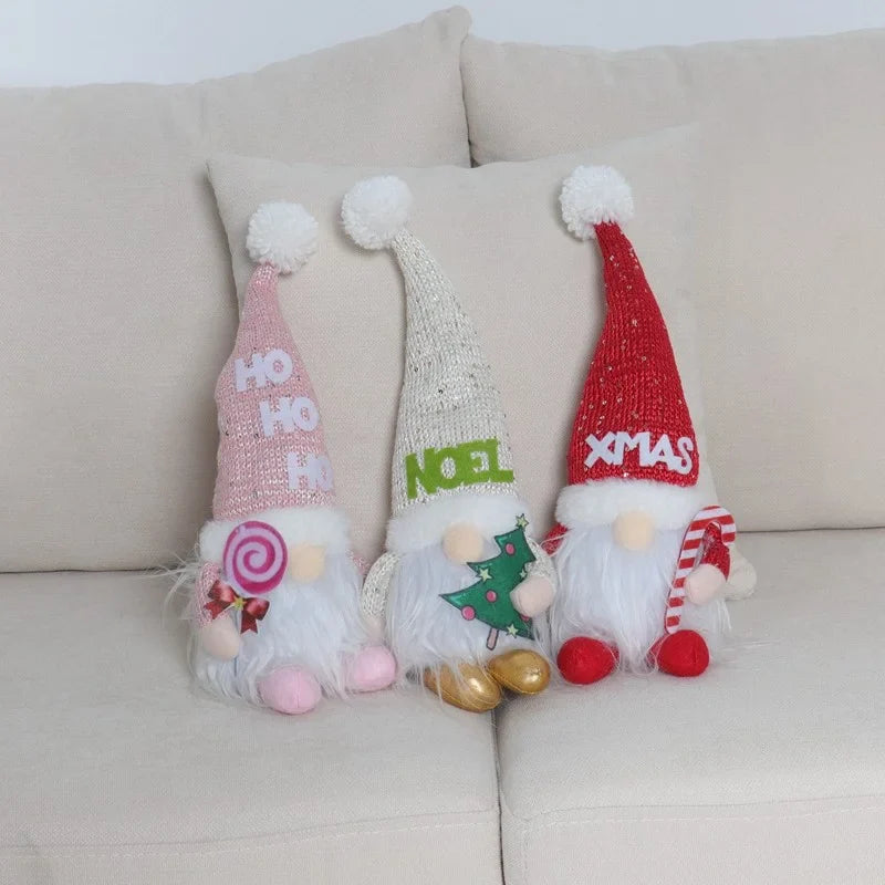 Christmas Doll Ornaments Merry Christmas Decorations For Home Table Decor Xmas Gift 2025 Navidad Natal New Year Decor 2026 Noel