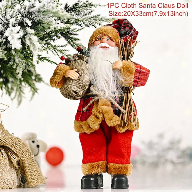 Christmas Doll Ornaments Merry Christmas Decorations For Home Table Decor Xmas Gift 2025 Navidad Natal New Year Decor 2026 Noel