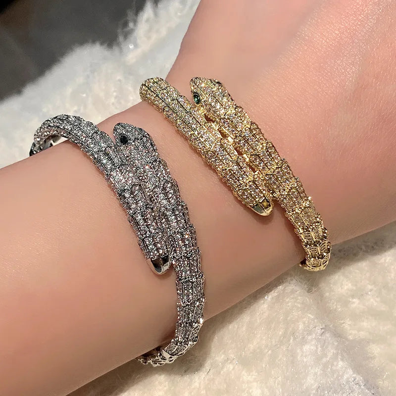 MyClosetAid Snake Bracelet (unisex) — lifestyle context