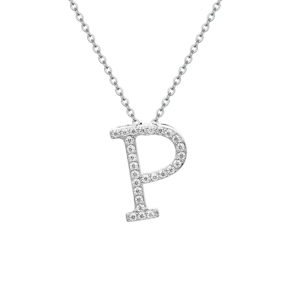 SORI STYLE VVS1 D Moissanite Letters Pendant Necklace for Women — main product shot