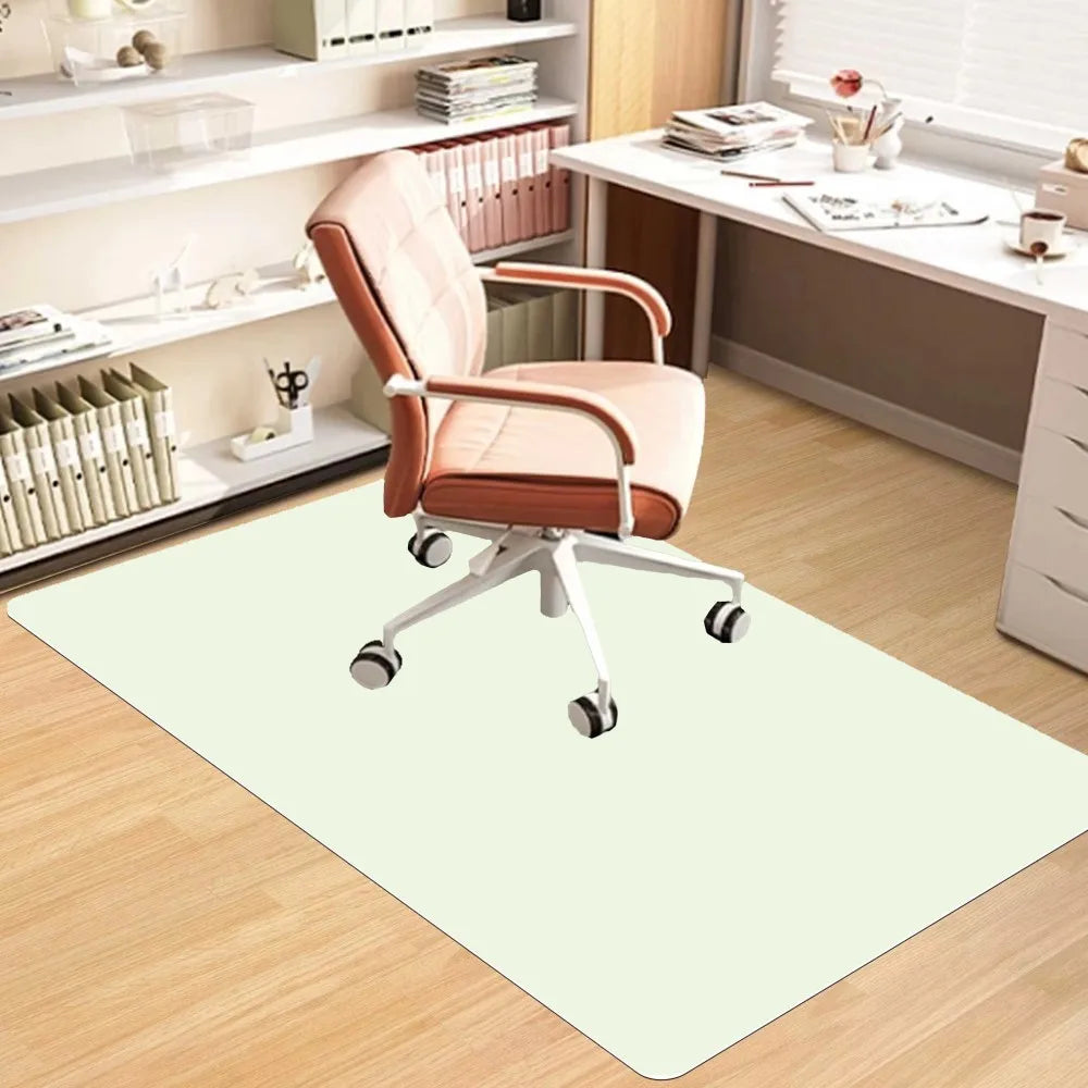Perfecsy VIKAMA Scandinavian Style Mute Office Carpet Stain-Resistant Rolling Wheelchair Study Home Office Carpet Wear-Resist
