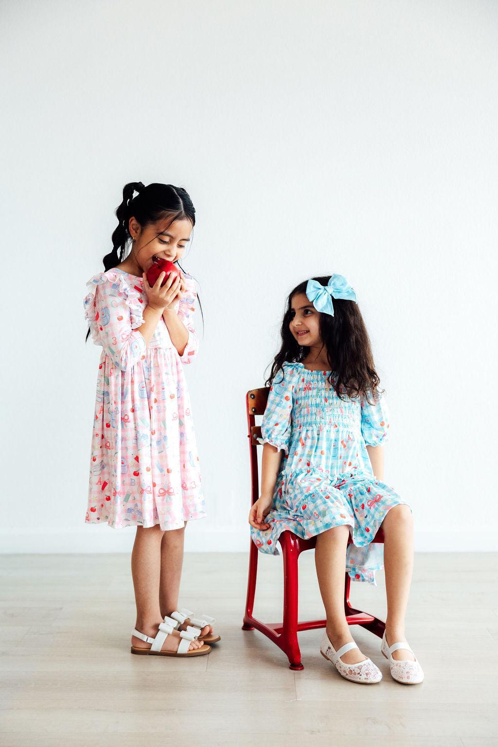 Mila & Rose ® School Days 3/4 Ruffle Twirl Dress — packaging