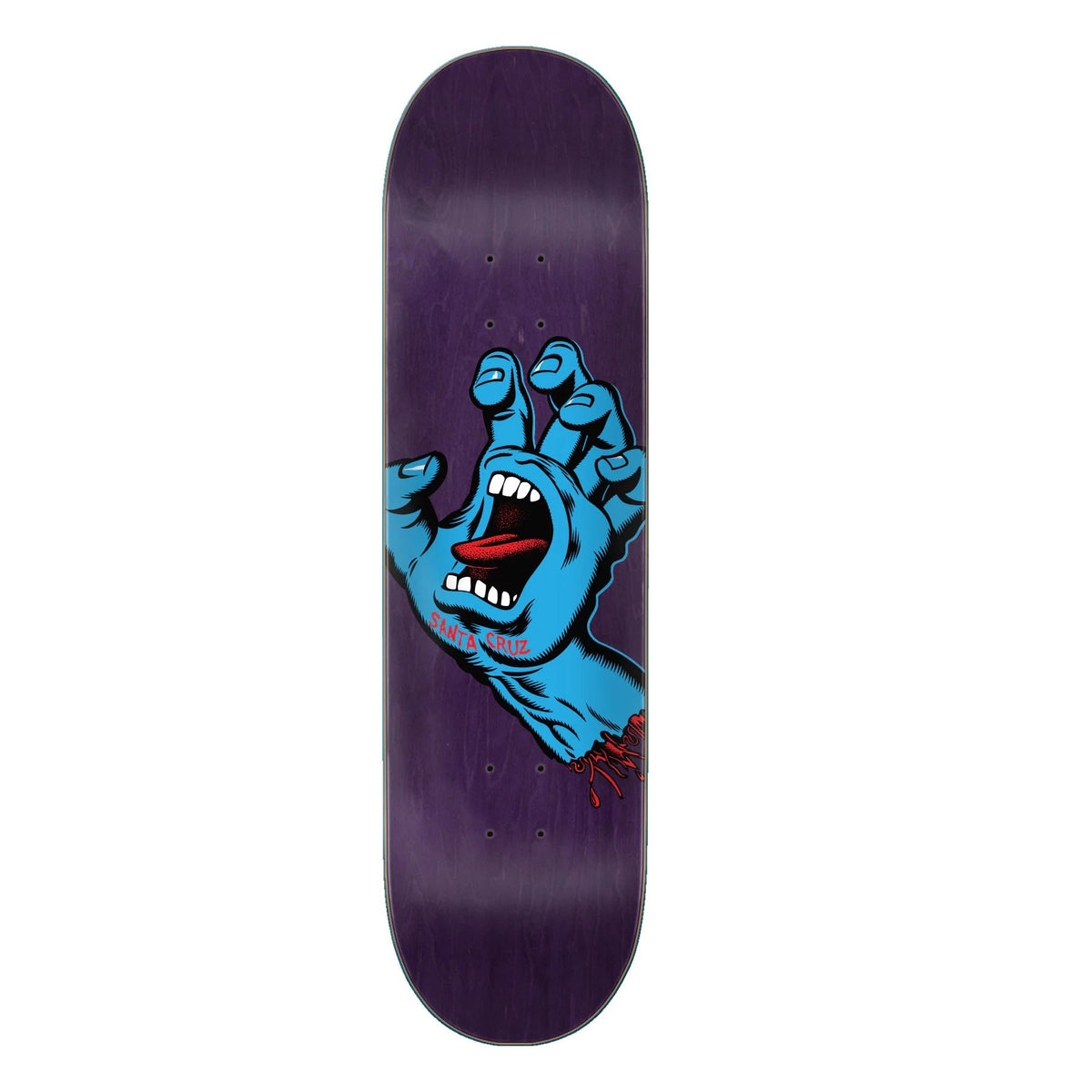 Santa Cruz Screaming Hand Skateboard Deck - 8.375″ by Skates USA