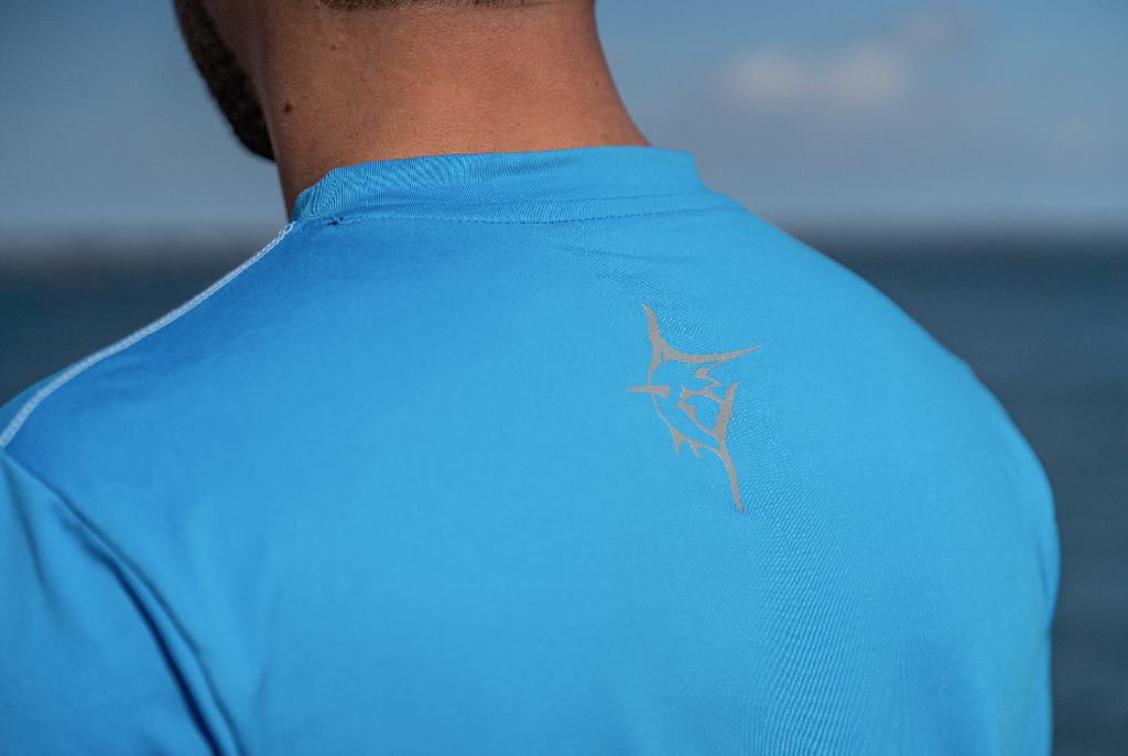 Grander Short Sleeve Performance Tee – White Water Life, view 6