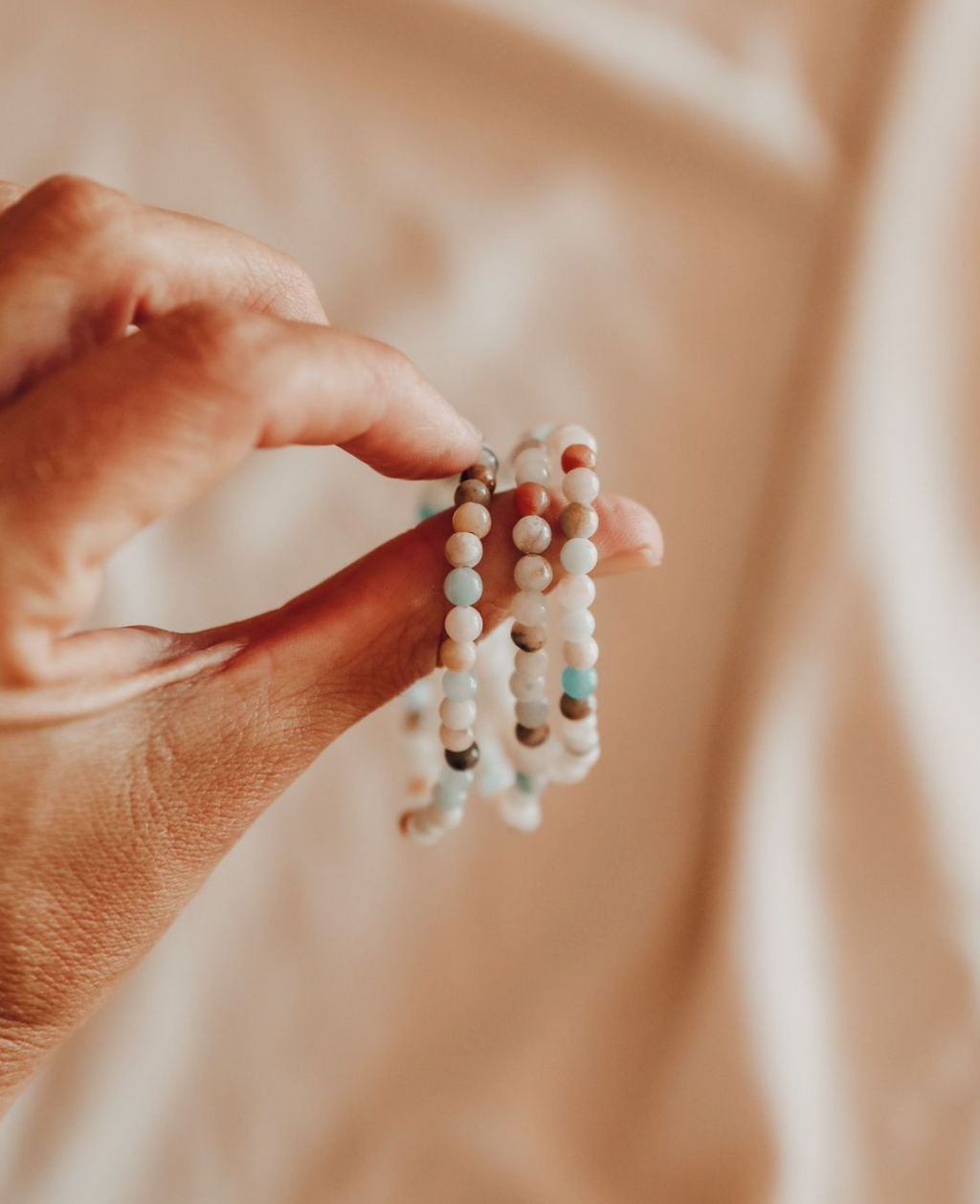 CanyonLeaf Polished Amazonite || Adult Bracelet — main product shot
