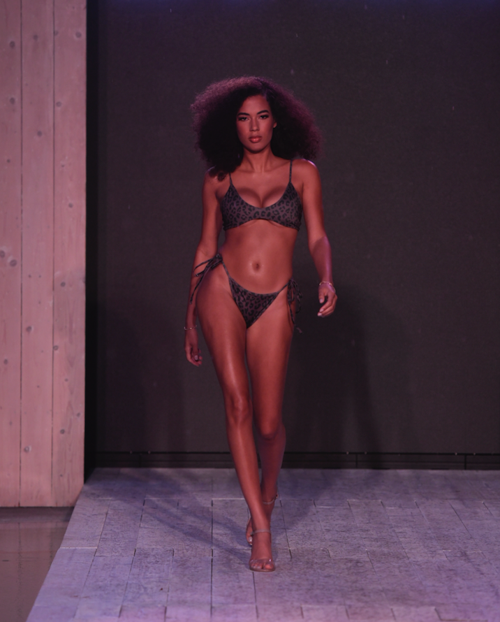 Beau Swim Kai Bikini Top — construction detail