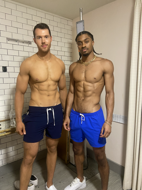 Beau Swim Laguna Shorts - Navy — lifestyle context