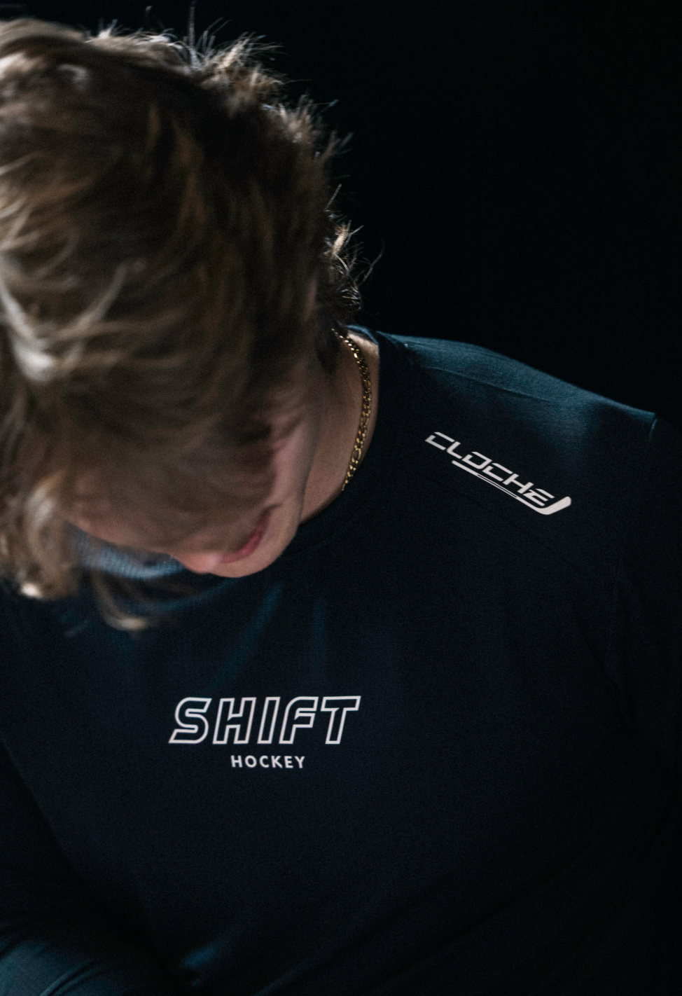 Cloche Hockey Vantage Performance Long-Sleeve Shirt — detail shot 7