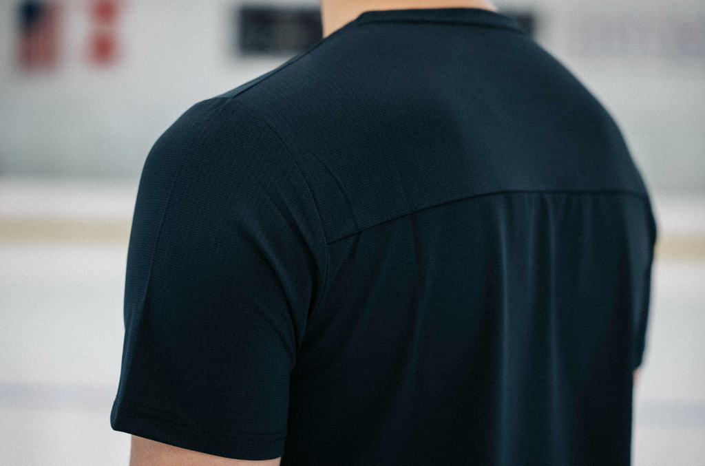 Cloche Hockey Vantage Performance Short-Sleeve Shirt — embroidered Cloche logo