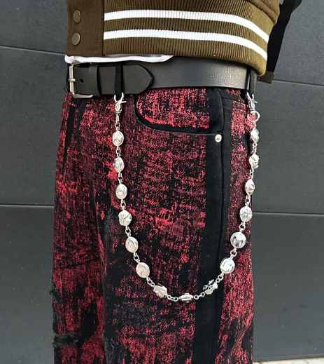 ProjectCapri WALLET CHAIN — side view