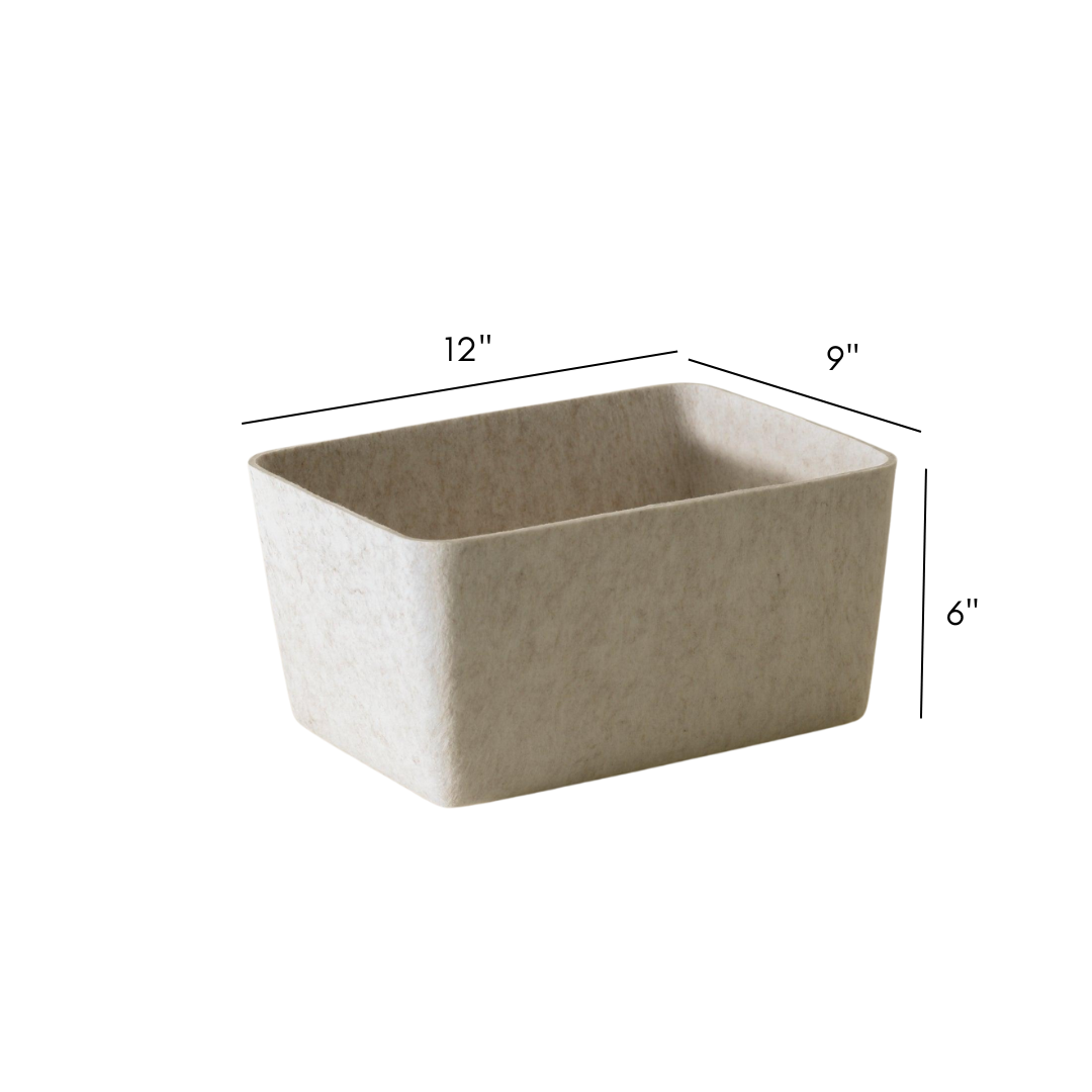 The Sculpted Bin - Wide | Set of 3 – SortJoy, view 9