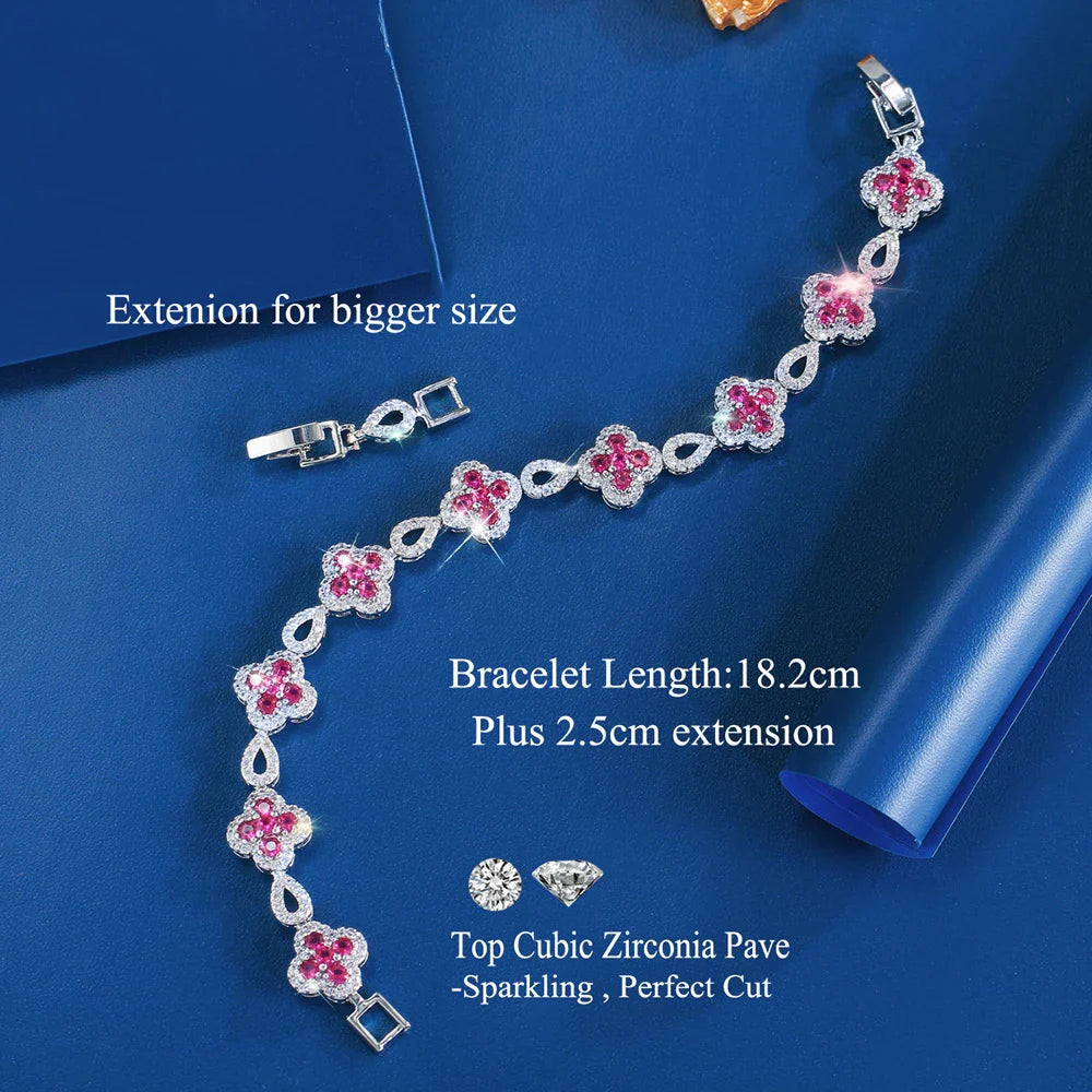 MyClosetAid Flower Shape Bracelet for Women — lifestyle context