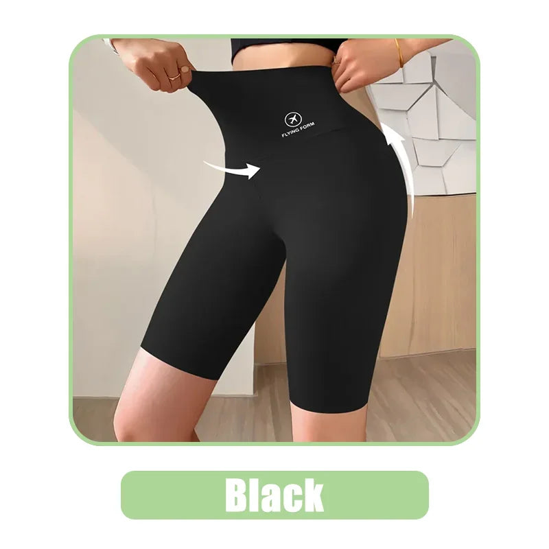 Perfecsy M-XL Women Shorts Sports Shorts For Women New Cycling Jogging Fitness High Waist Push Up Gym shorts Leggings Yoga Cl
