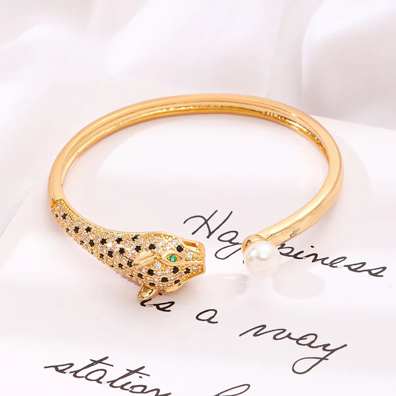 Envy NYC Envy NYC Leopard Bling Women's Bracelet — detail shot 7