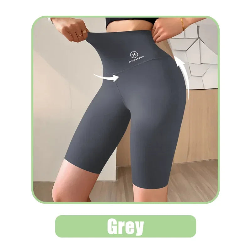 Perfecsy M-XL Women Shorts Sports Shorts For Women New Cycling Jogging Fitness High Waist Push Up Gym shorts Leggings Yoga Cl