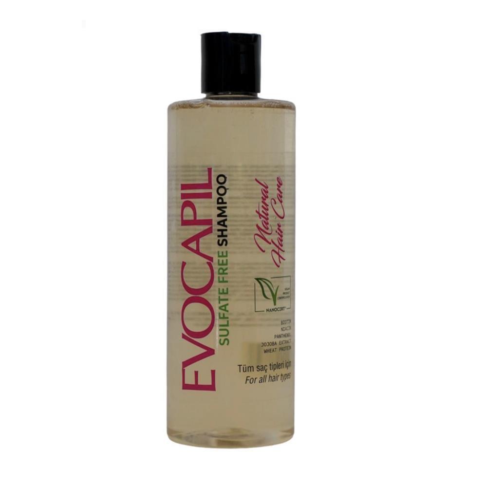 Evocapil Sulfate-Free Shampoo 400ml - Gentle, Nourishing, Vegan Hair Care