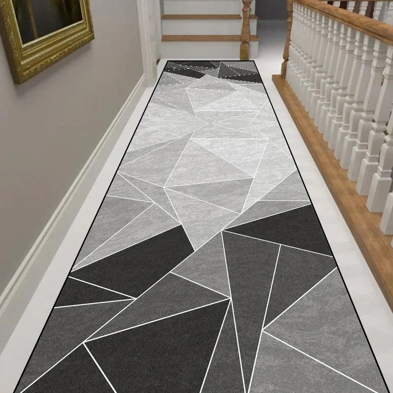 Perfecsy VIKAMA Modern Minimalist Corridor Carpet, Slip-Resistant Floor Covering For Corridors, Living Room Floor Mat, Home D