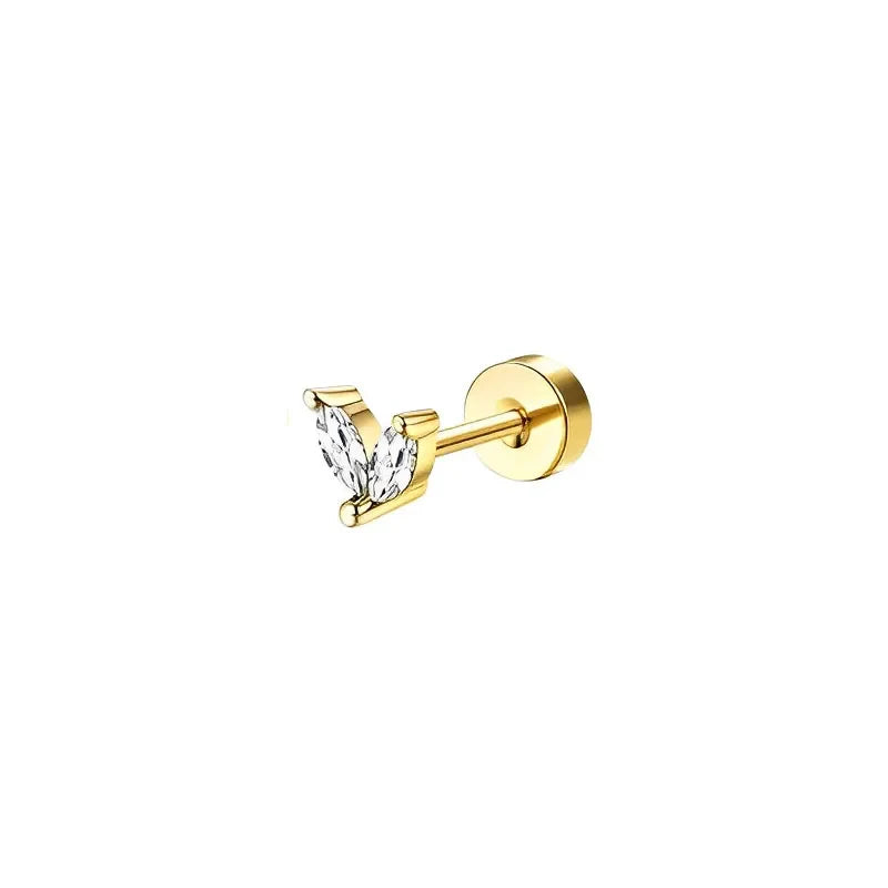 SORI STYLE Bobisty Stud Hoop Earrings — comparison shot