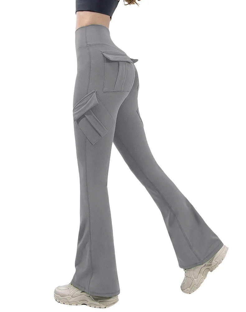 MyClosetAid Wide Leg High Stretch Yoga Leggings — color detail