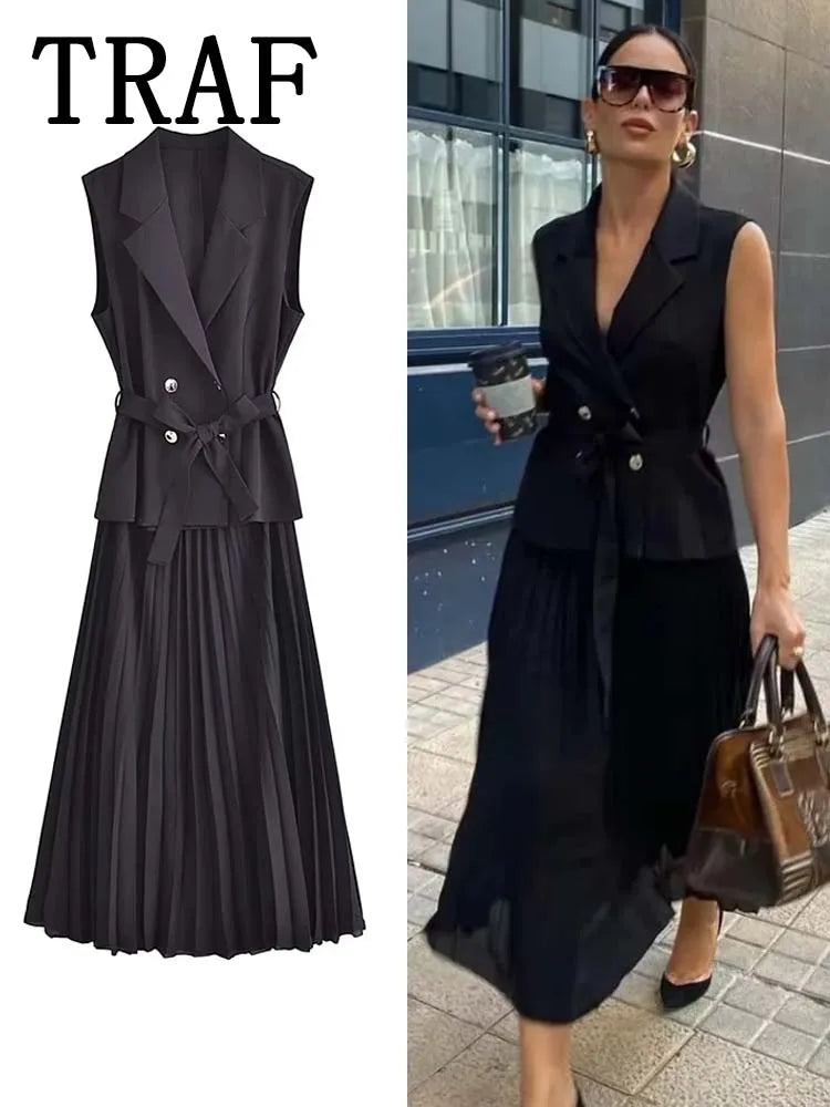 Envy NYC Envy NYC Cali Rouched MIDI Dress — main product shot