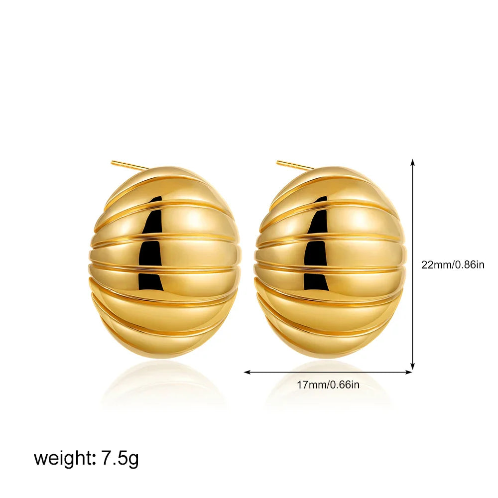 SORI STYLE Three-Layer Textured Knot Earrings for Women — packaging