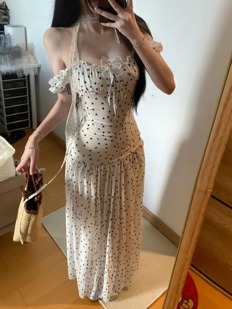 MyClosetAid Y2k Sweet Polka Dot Dress — main product shot