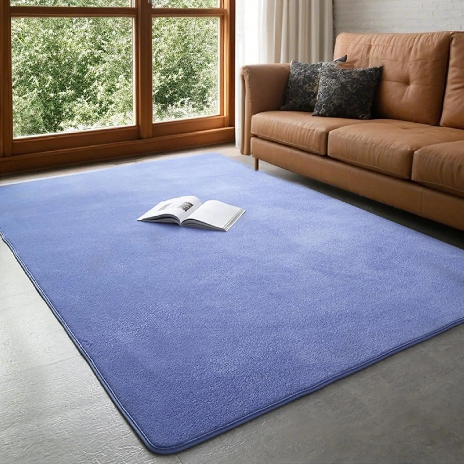 Perfecsy VIKAMA Coral rugs, non-slip low ammunition bedroom living room floor heating in children's room dorm, home decor, el