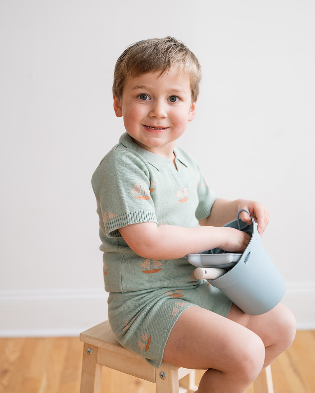 Theo Knit Short Seafoam
